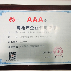 ���ز���ҵ����֤��-AAA��